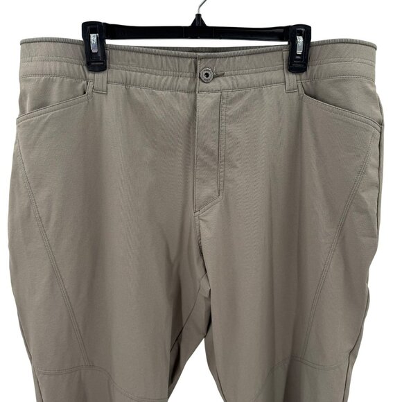 Kuhl Deceptr Lightweight Mens Pants 40x31 Quick-Dry Durable Outdoor Wear Beige - Picture 2 of 11